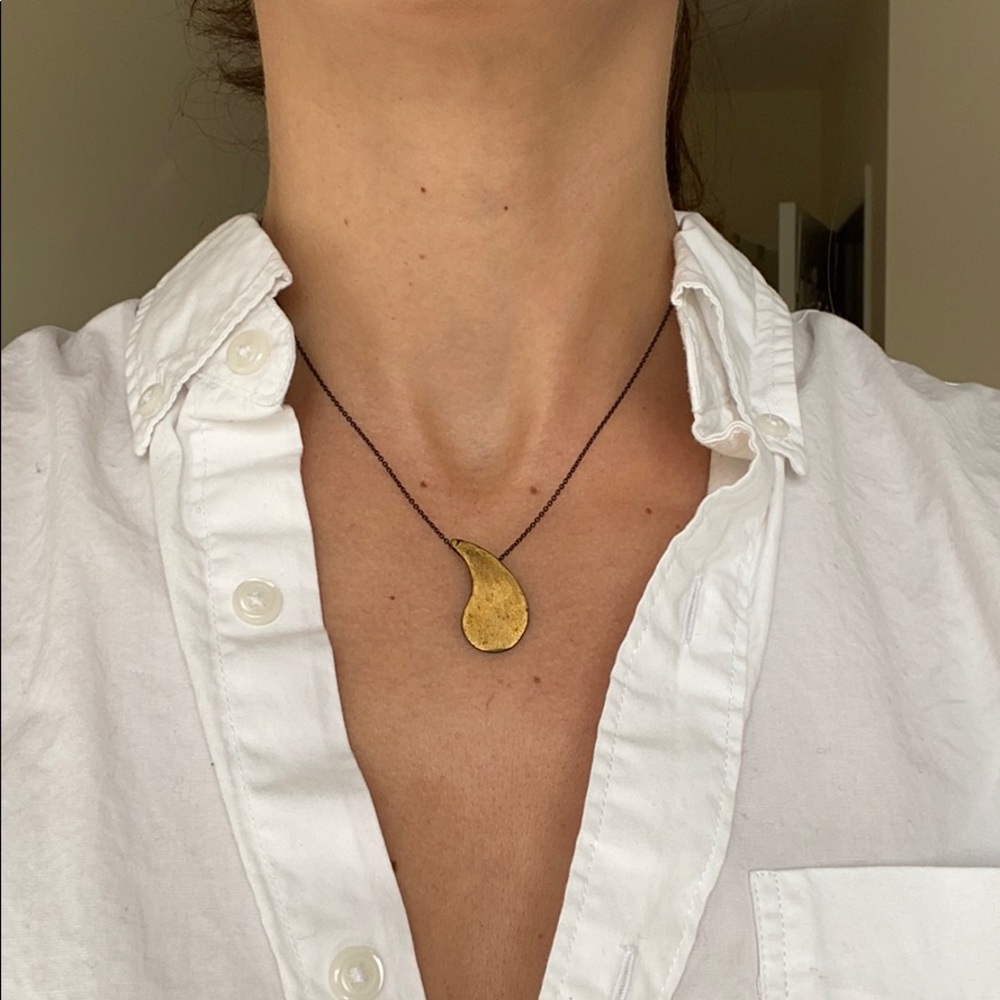 Drop drip necklace